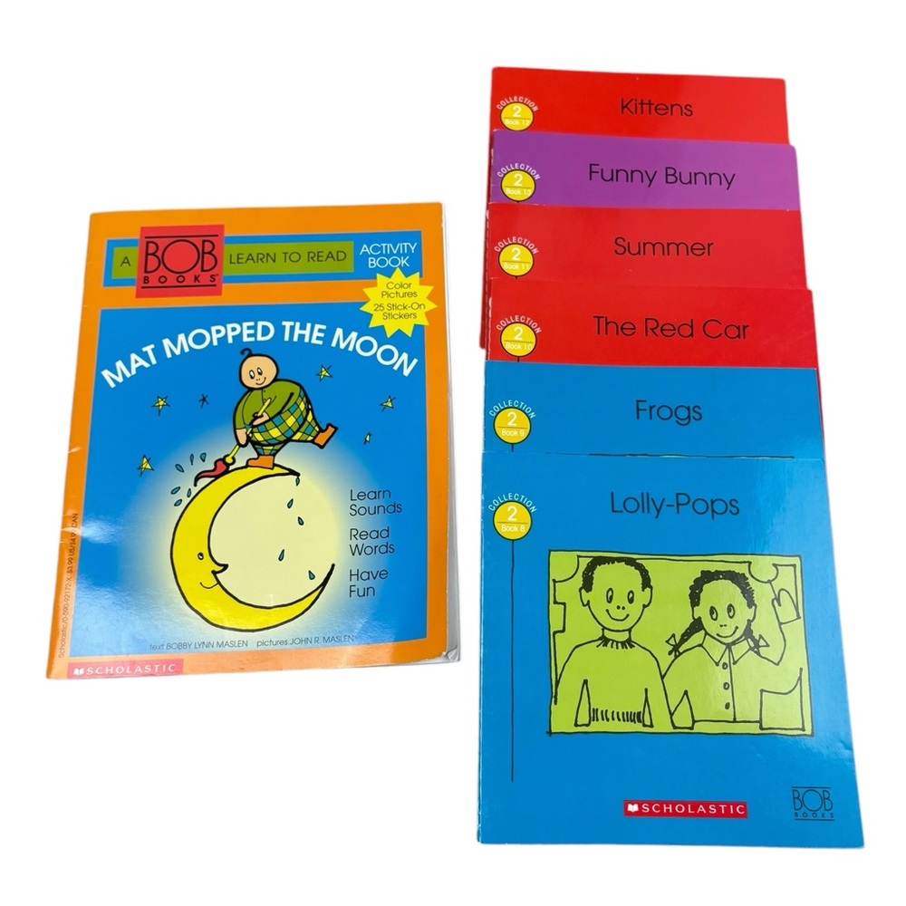 BOB Learn To Read Activity Book & Book Set